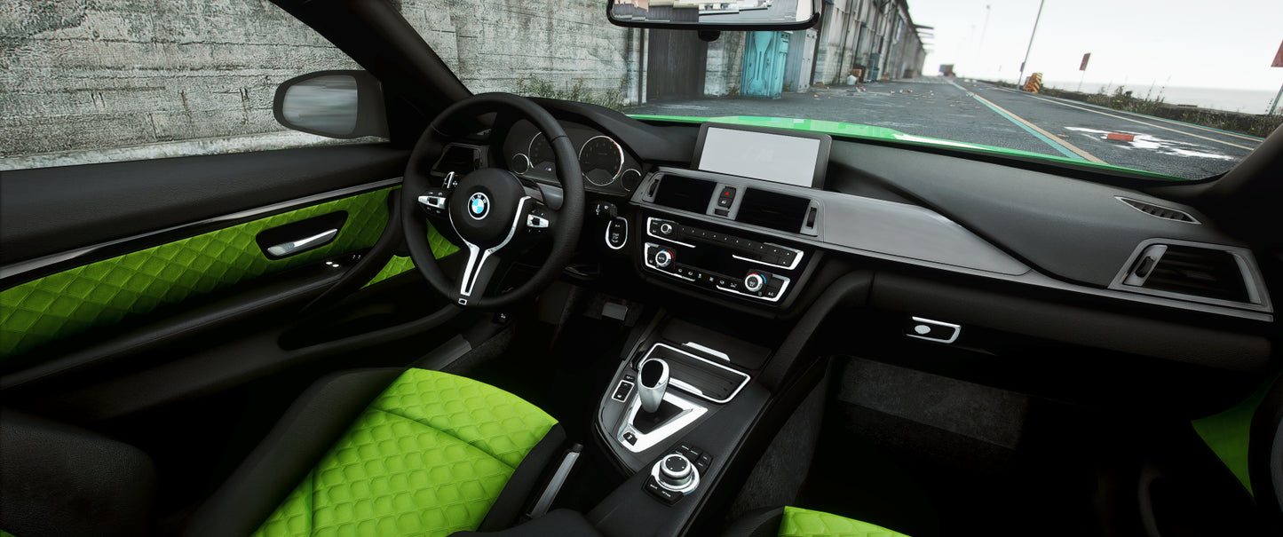 2018 BMW M4 Shirokai Widebody Animated Windows 5 Liveries