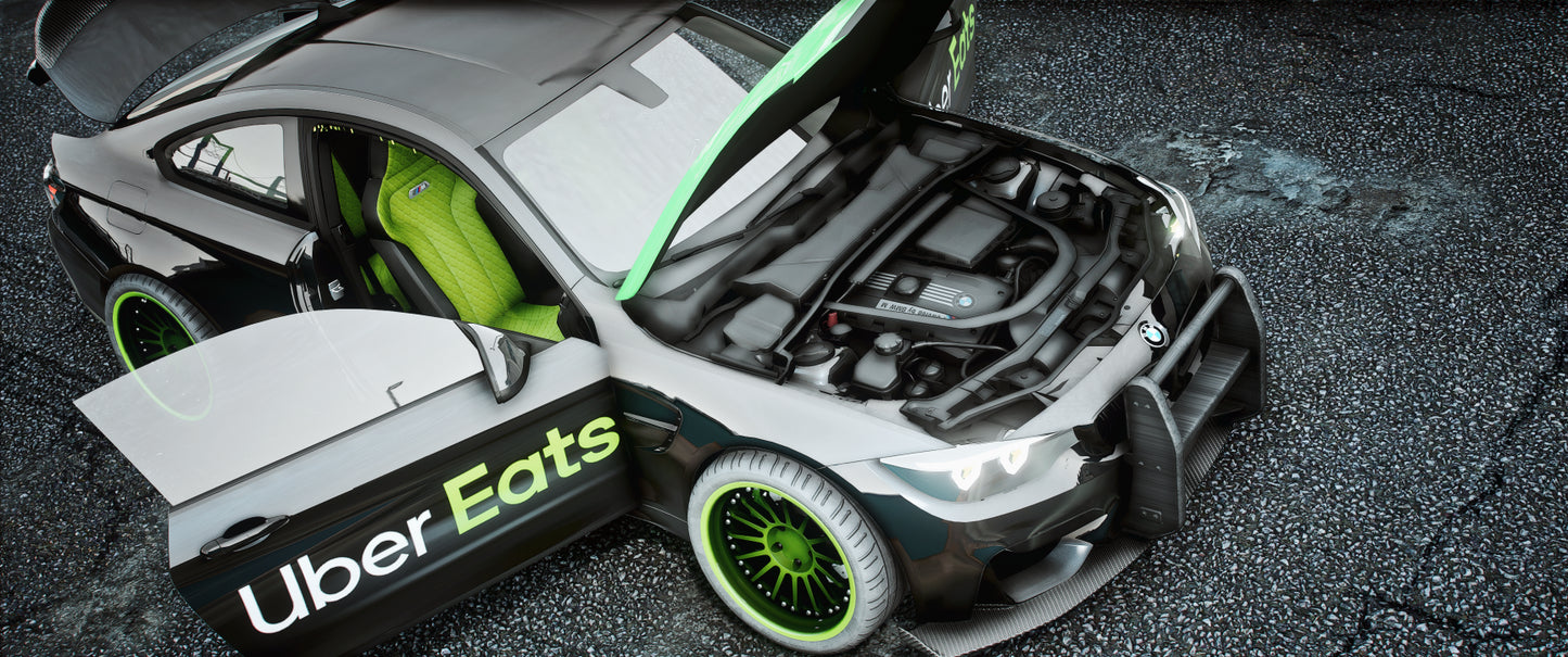 2018 BMW M4 Shirokai Widebody Animated Windows 5 Liveries