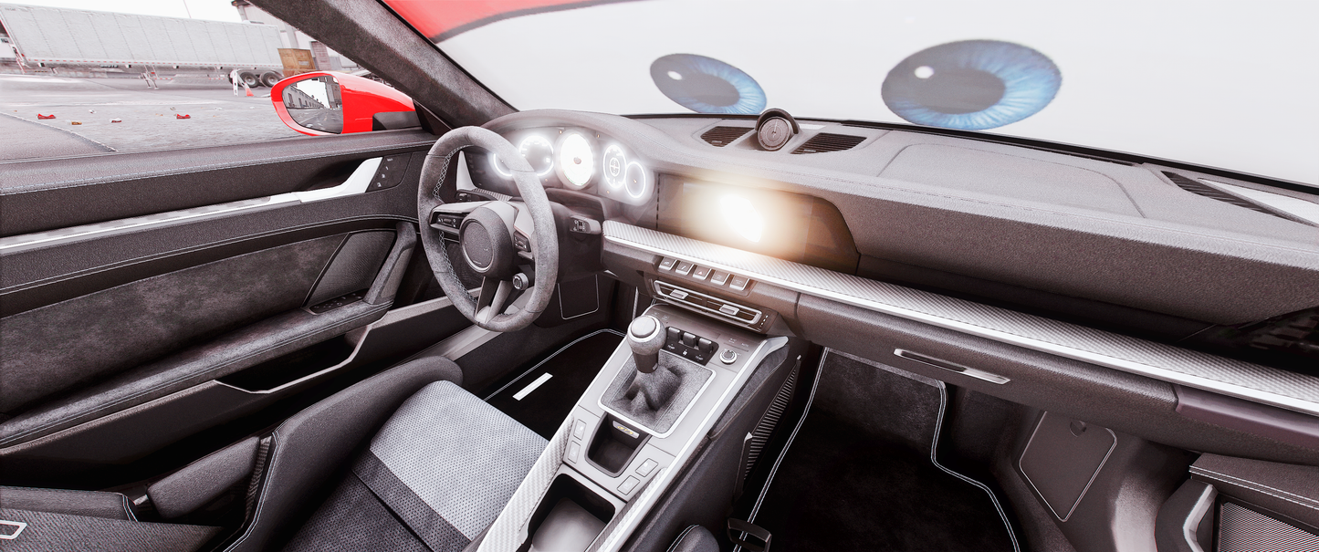 Porshce 911 GT3 RS Lightning McQueen Edition