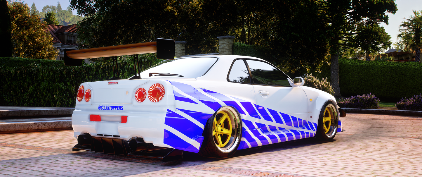 (Debadged) Nissan R34 Richktor