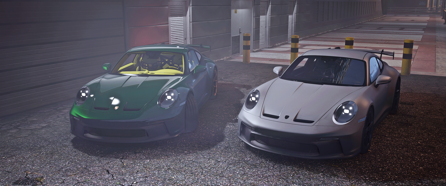 (Debadged/Badged) Porsche 911 992 GT3 2022