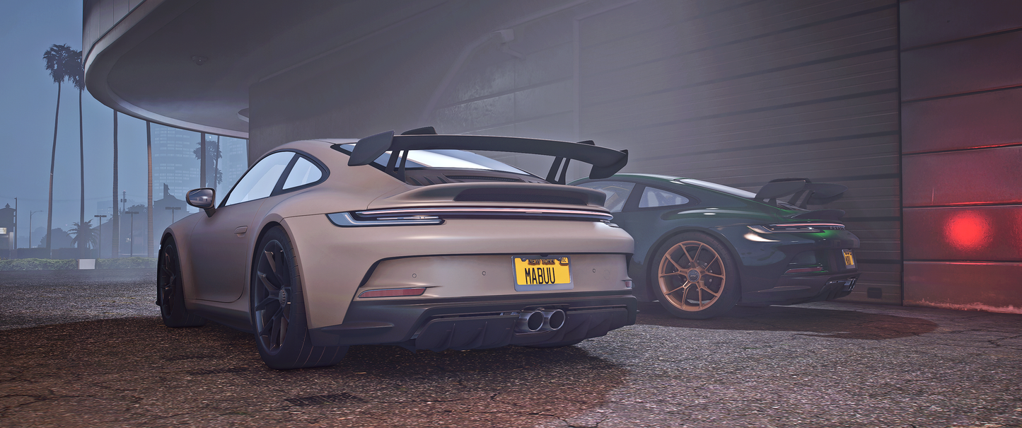 (Debadged/Badged) Porsche 911 992 GT3 2022