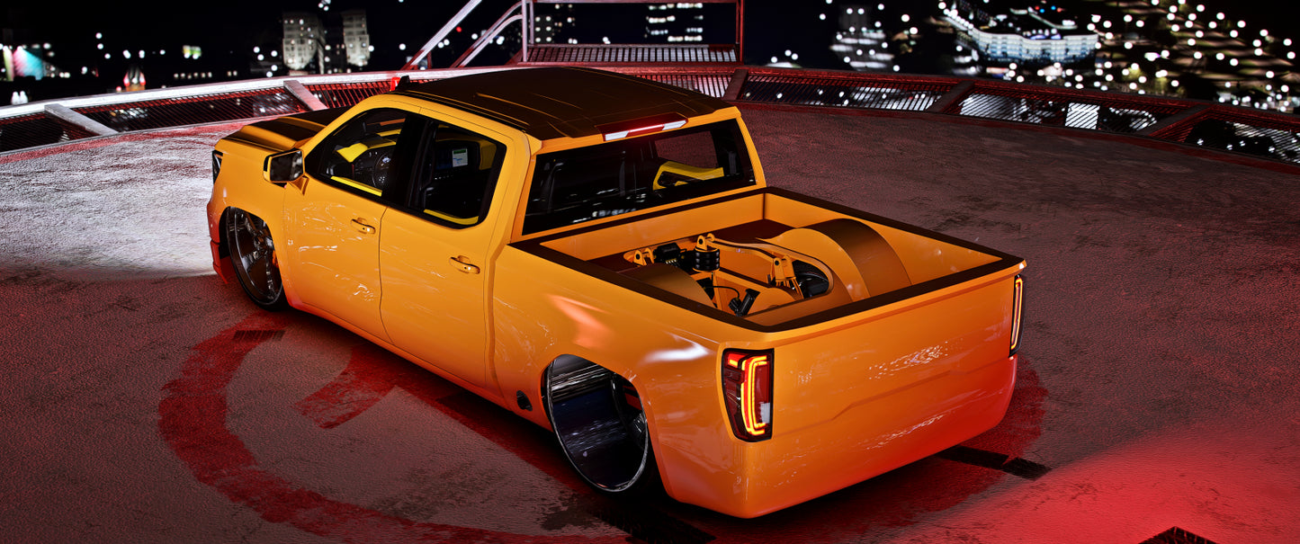 (Debadged) 2023 GMC Cworks DNLI Sierra + Addon Sound