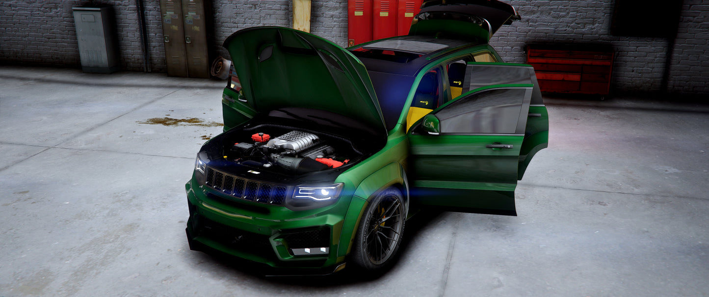 Custom 2023 Jeep Grand Cherokee "Rhino_srt8"