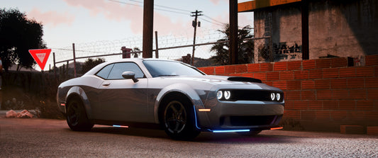 Dodge Challenger SRT Police Modern Lights
