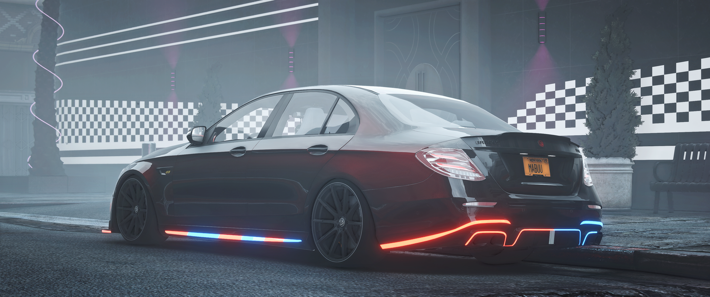 2019 Brabus E63 B800 Police Modern Lights