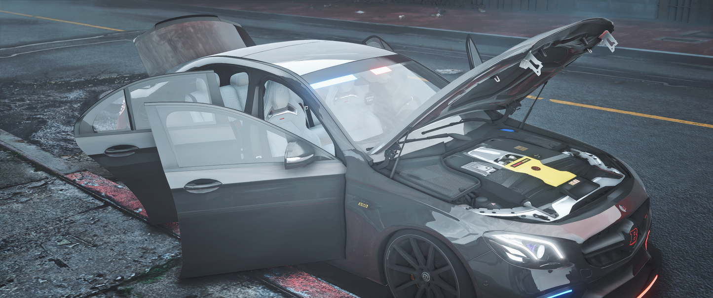 2019 Brabus E63 B800 Police Modern Lights