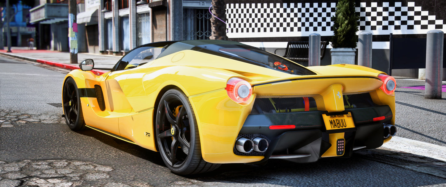 (Debadged/Badged) Ferrari LaFerrari Aperta