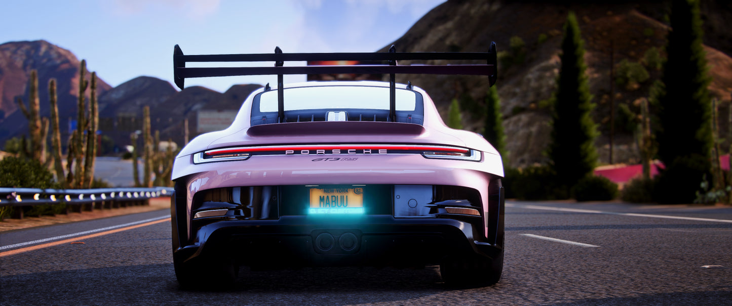 The Barbie Specced Porsche GT3 RS