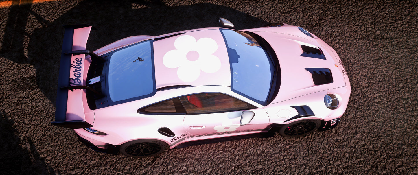 The Barbie Specced Porsche GT3 RS