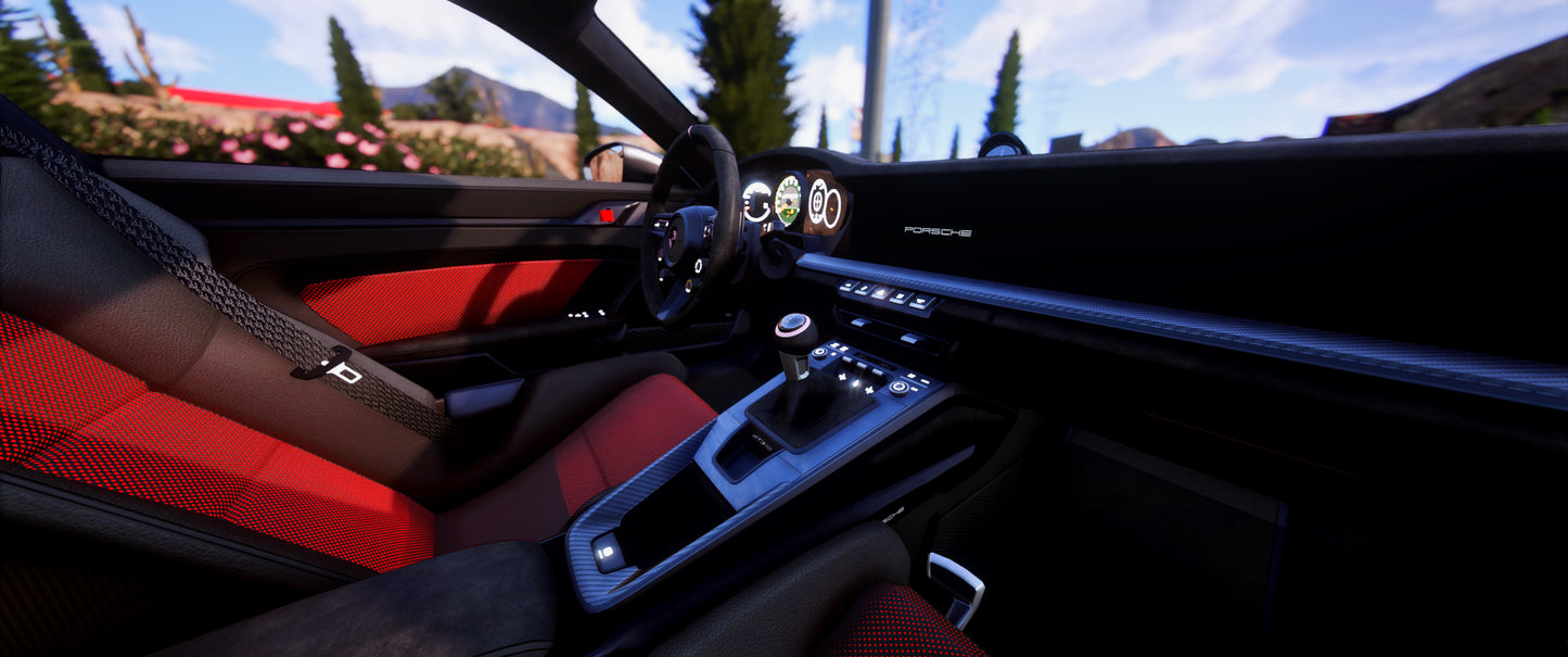 The Barbie Specced Porsche GT3 RS