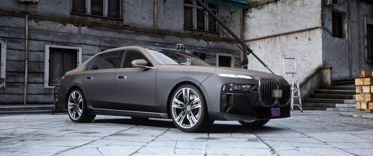 (Debadged/Badged) 2024 BMW 760i xDrive G70