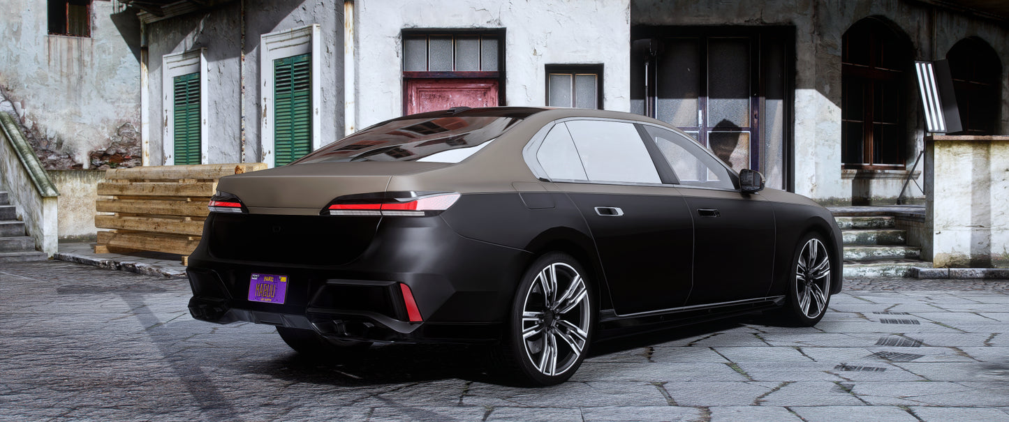 (Debadged/Badged) 2024 BMW 760i xDrive G70