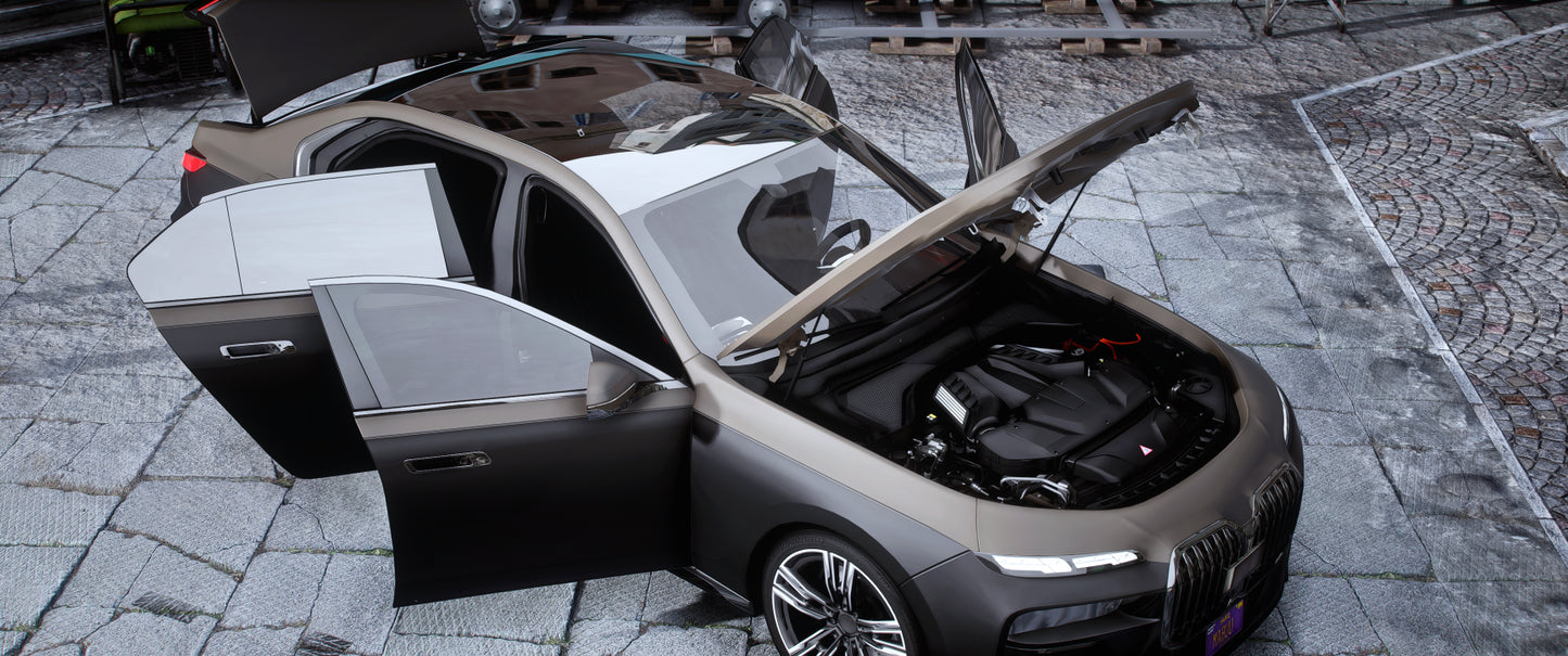 (Debadged/Badged) 2024 BMW 760i xDrive G70