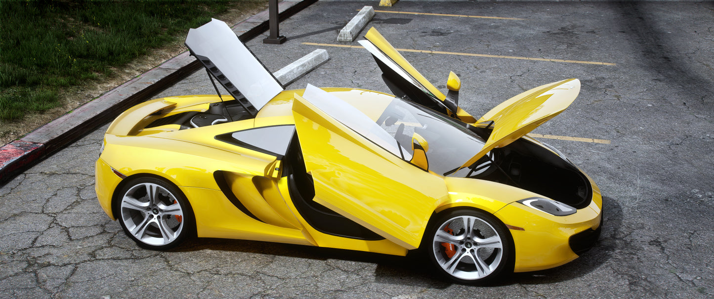 (Debadged/Badged) 2012 McLaren MP4-12C US-Spec v2.0