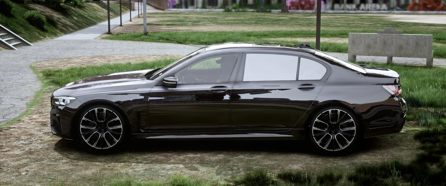 (Debadged/Badged) 2018 BMW M760Li xDrive G12