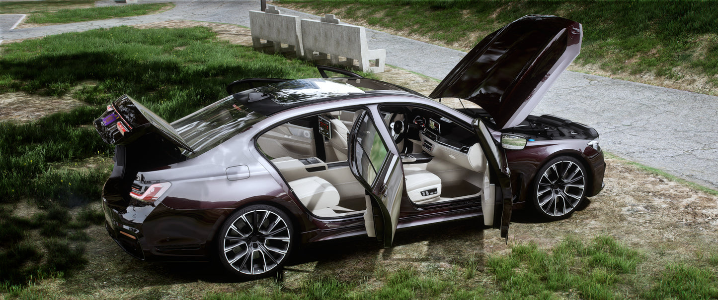 (Debadged/Badged) 2018 BMW M760Li xDrive G12