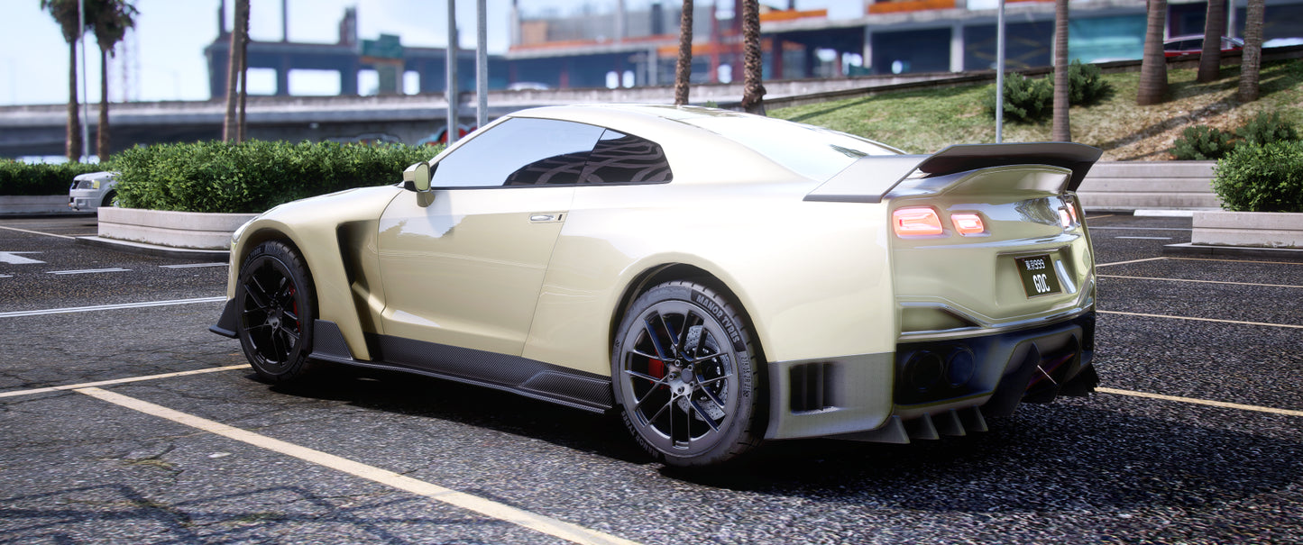 (Debadged) Nissan GT-R 35 VENUUM