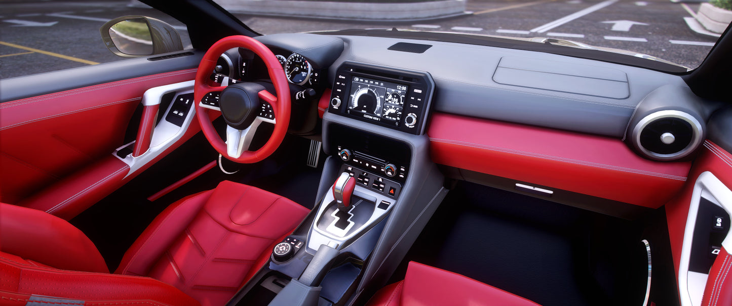 (Debadged) Nissan GT-R 35 VENUUM