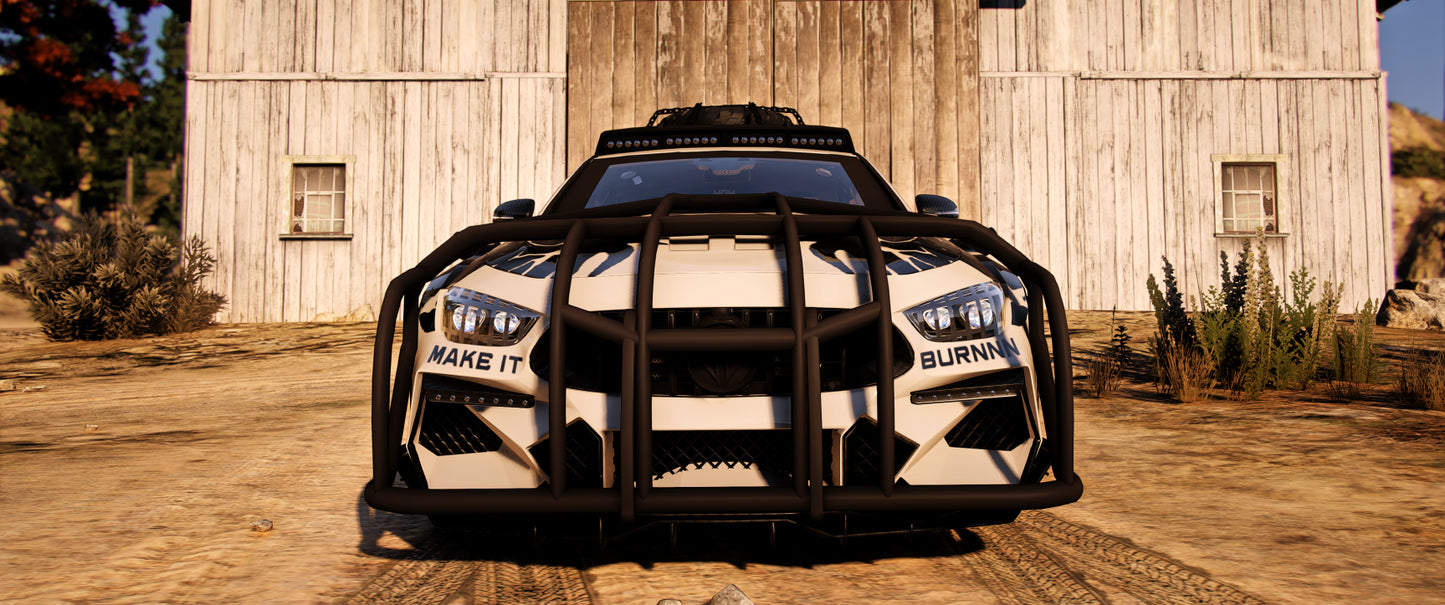 (Badged + Lore Friendly) Mercedes GT63 AMG OFFPACK