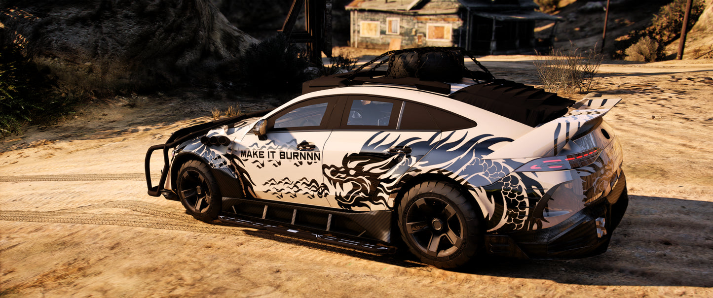 (Badged + Lore Friendly) Mercedes GT63 AMG OFFPACK