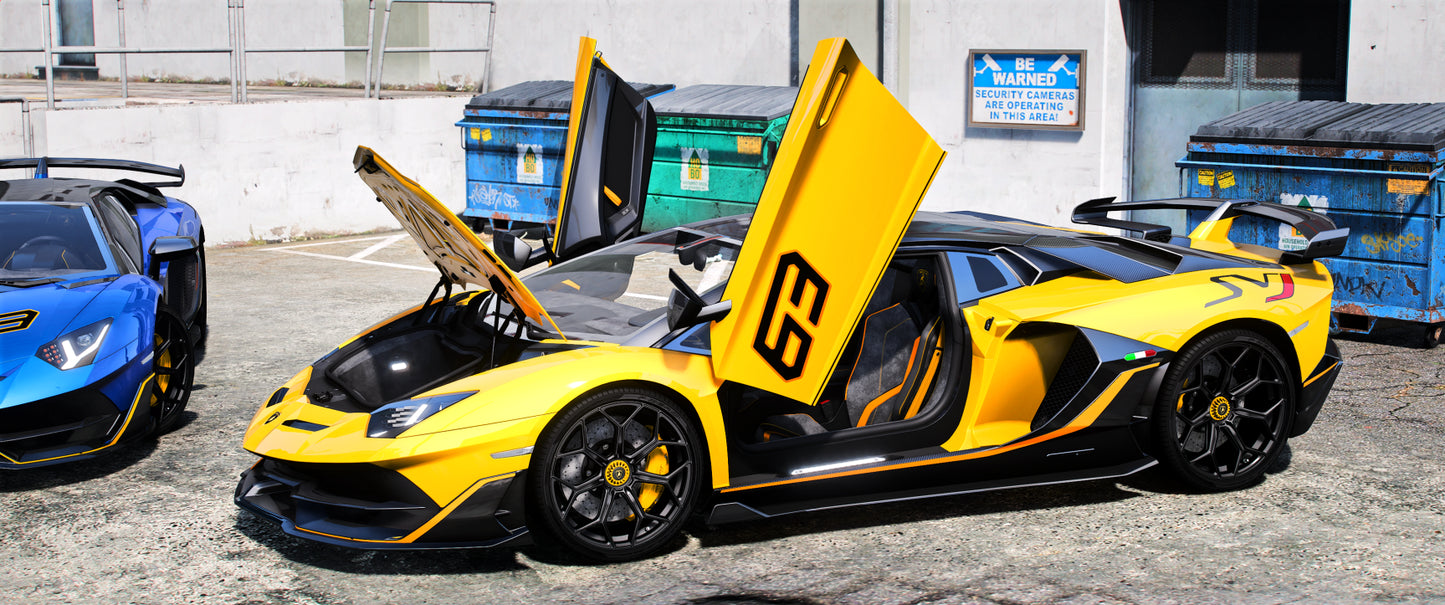 [Display Only ] Lamborghini Aventador SVJ & SVJ 63