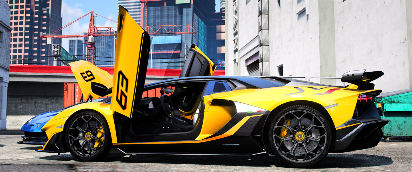 [Display Only ] Lamborghini Aventador SVJ & SVJ 63