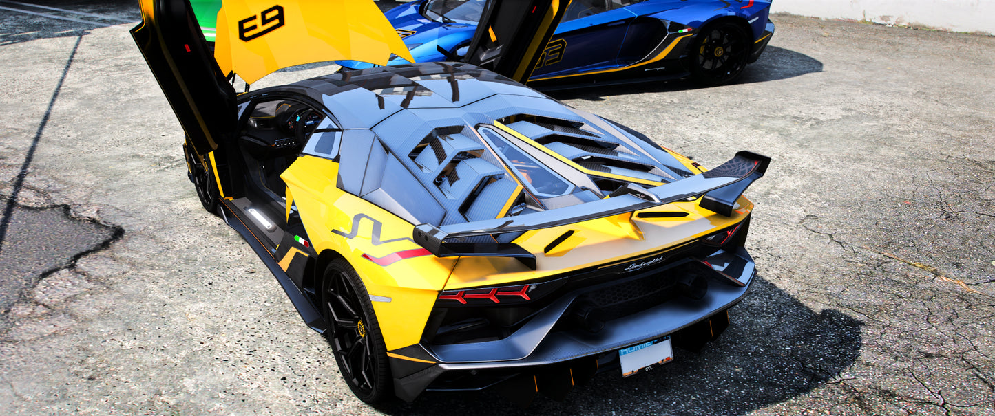 [Display Only ] Lamborghini Aventador SVJ & SVJ 63