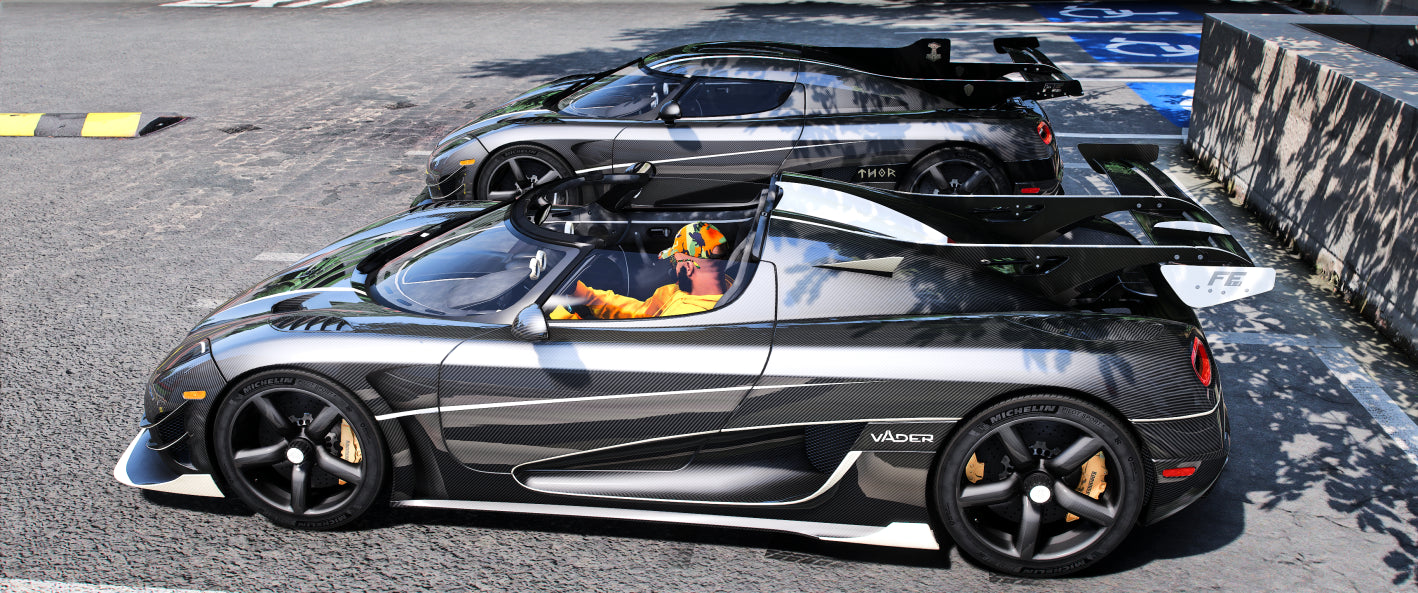 Koenigsegg Agera RS FE VADER vs THOR