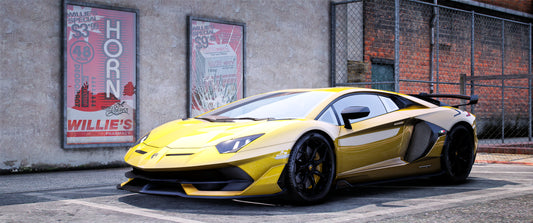 [Display Only] Lamborghini Aventador SVJ 2019