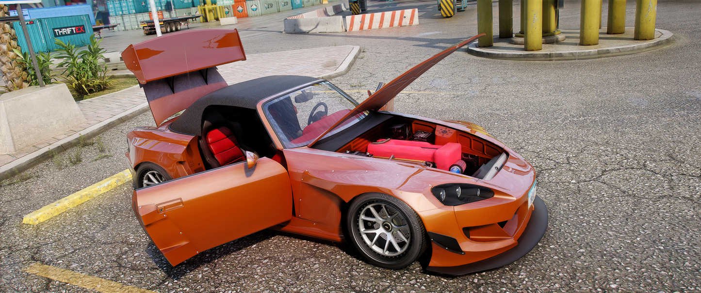 (Lore Friendly) Dinka RT3000 CTX (Addon Sound + 115 Tuning Parts)