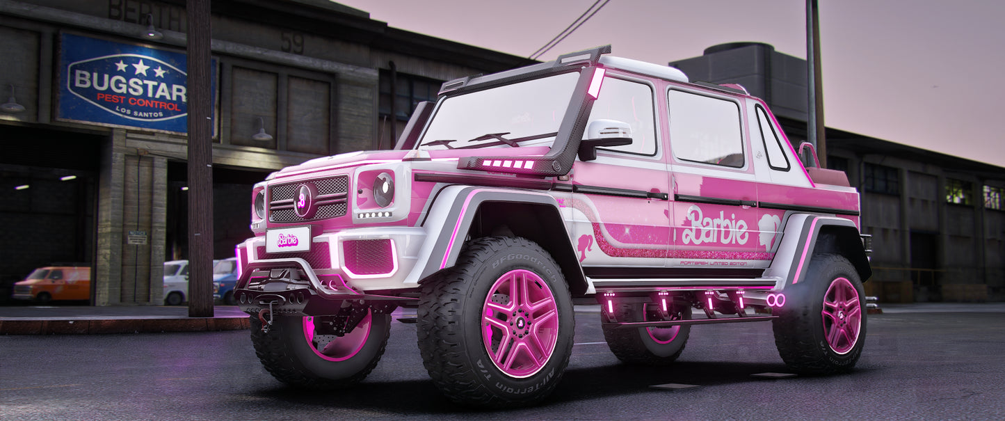 Custom Animated Barbie Brabus G650 [40+ Tuning Parts]