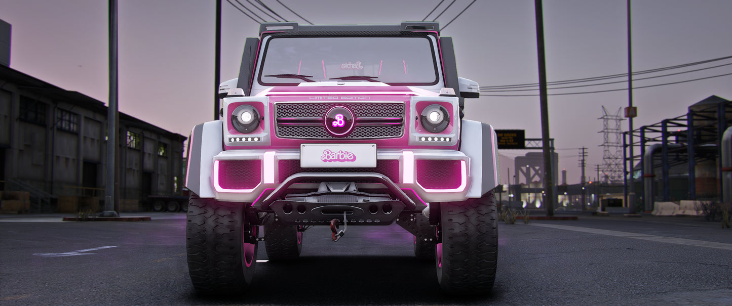 Custom Animated Barbie Brabus G650 [40+ Tuning Parts]