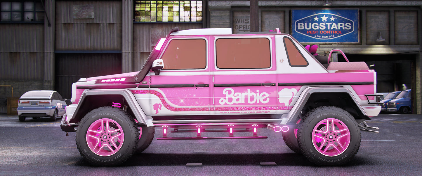 Custom Animated Barbie Brabus G650 [40+ Tuning Parts]