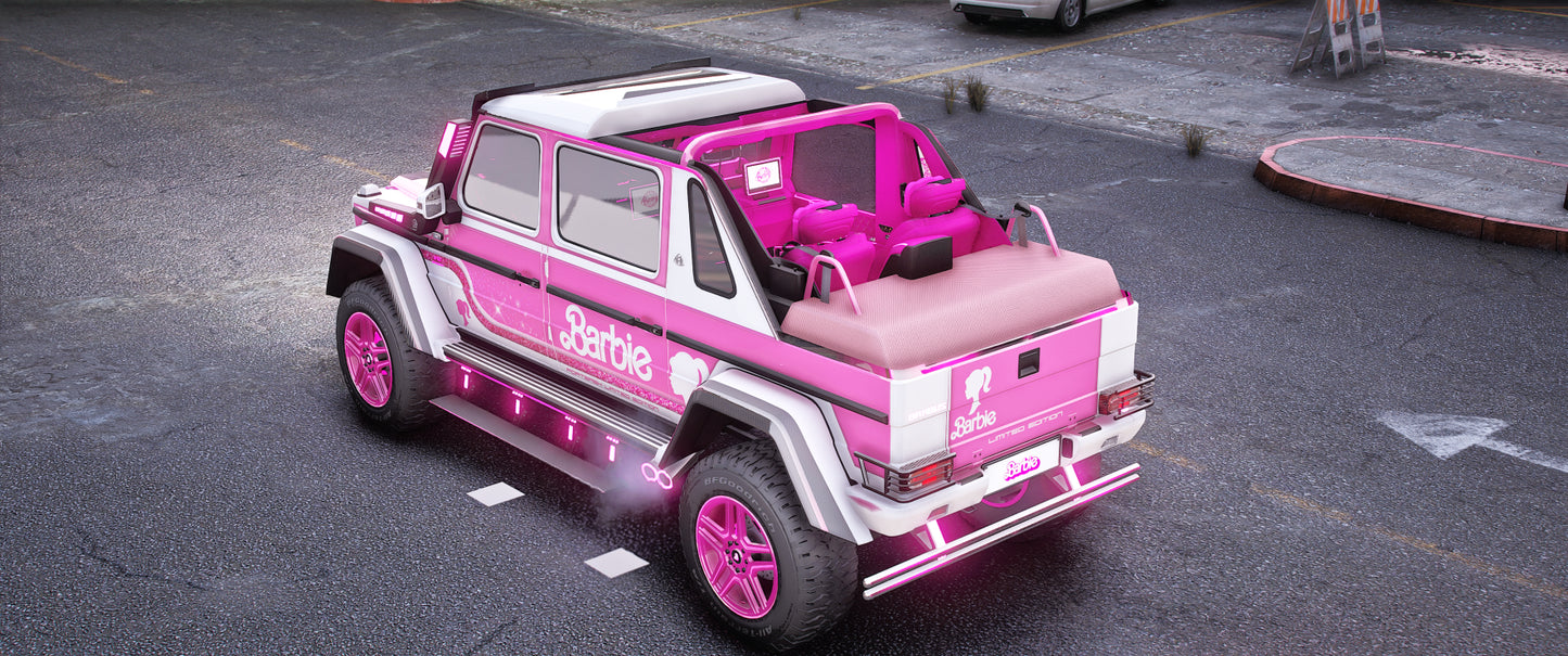 Custom Animated Barbie Brabus G650 [40+ Tuning Parts]