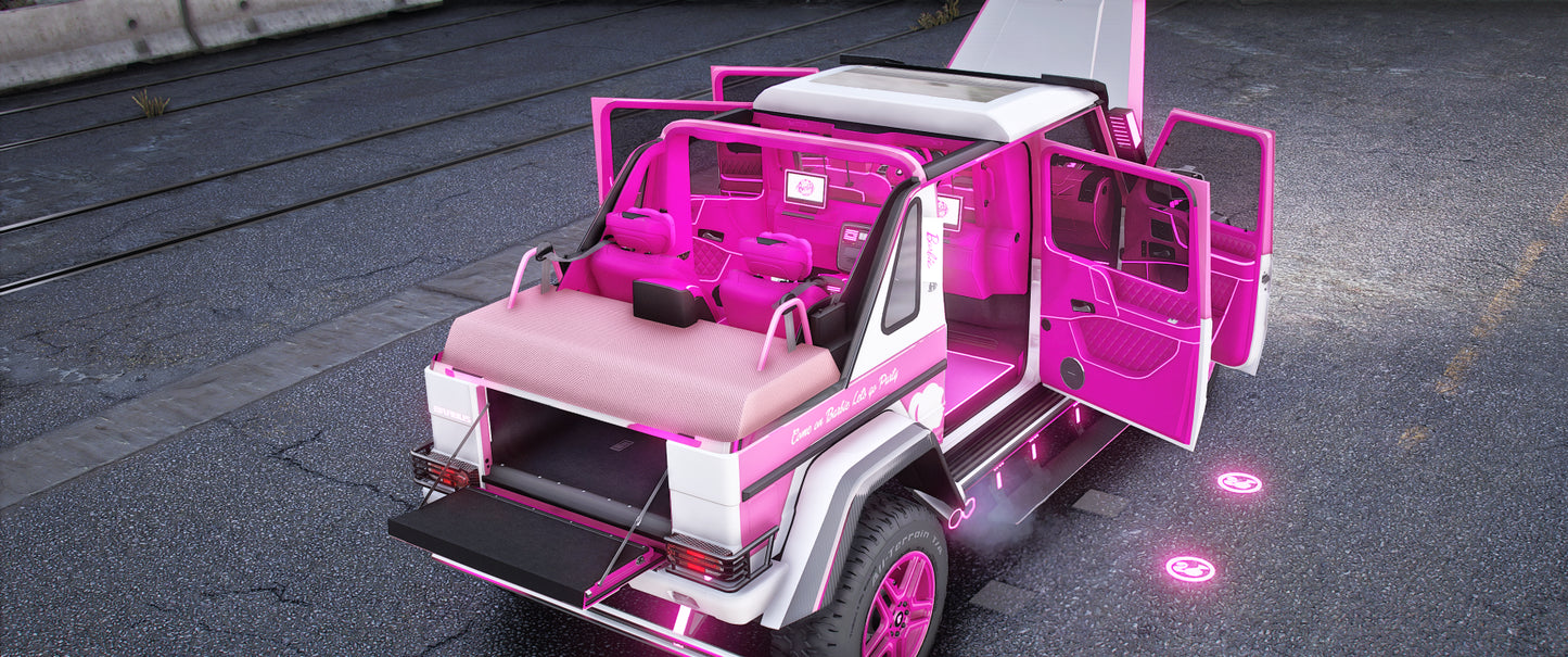 Custom Animated Barbie Brabus G650 [40+ Tuning Parts]