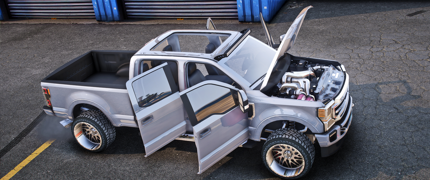 (Debadged) Ford F-150 Super Duty Twin Turbo