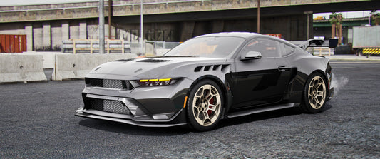 (Debadged + Badged) Ford Mustang GTD 2025