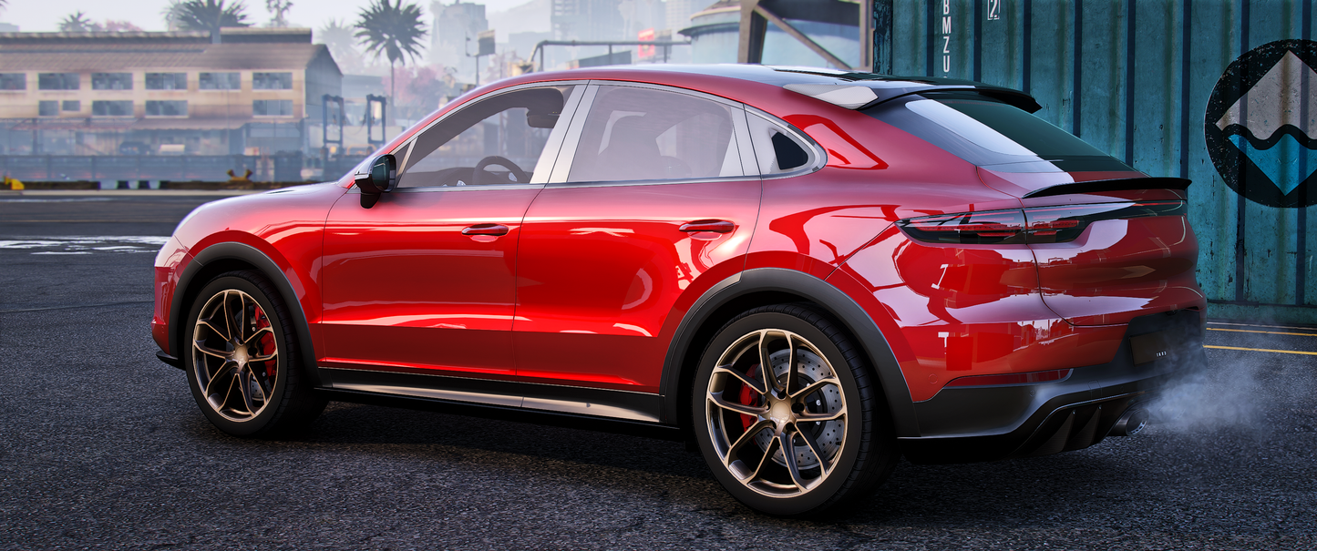 (Debadged + Badged) Porsche Cayenne Turbo GT 2022