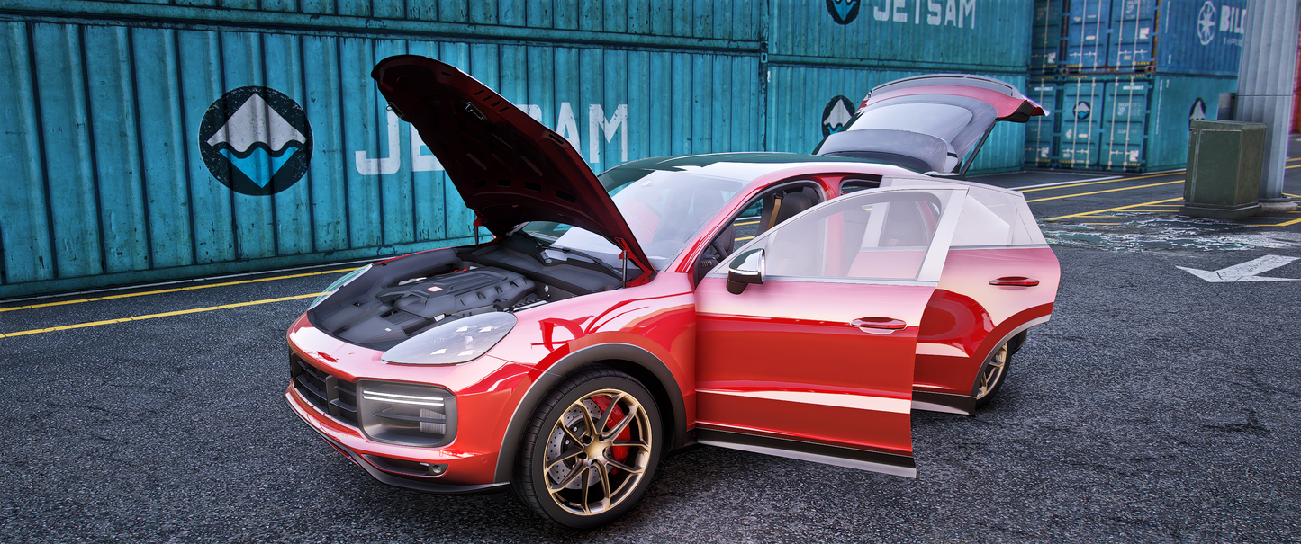 (Debadged + Badged) Porsche Cayenne Turbo GT 2022