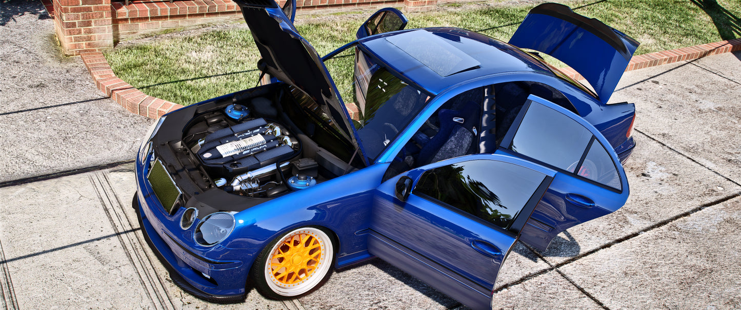 Mercedes Benz E55 AMG Slider (6 Seater)