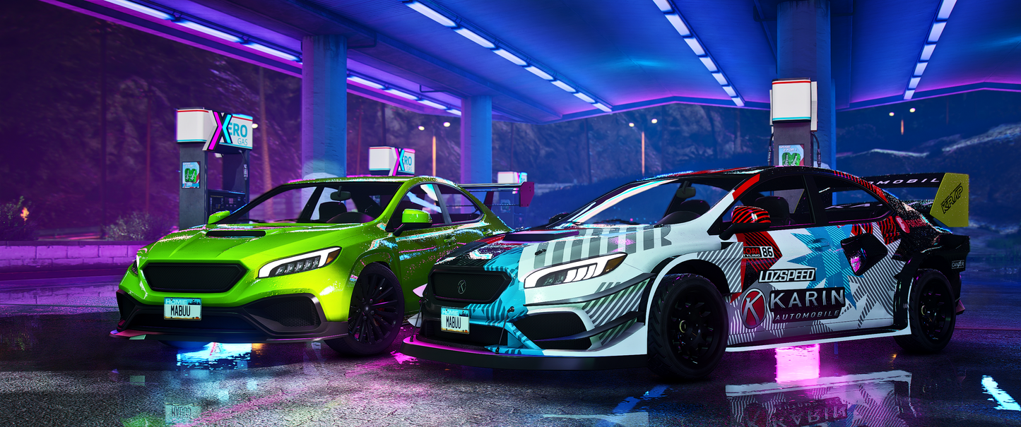 (Lore Friendly) Karin Terenowa Pack (Addon Sound + 18 Tuning Parts + Liveries)