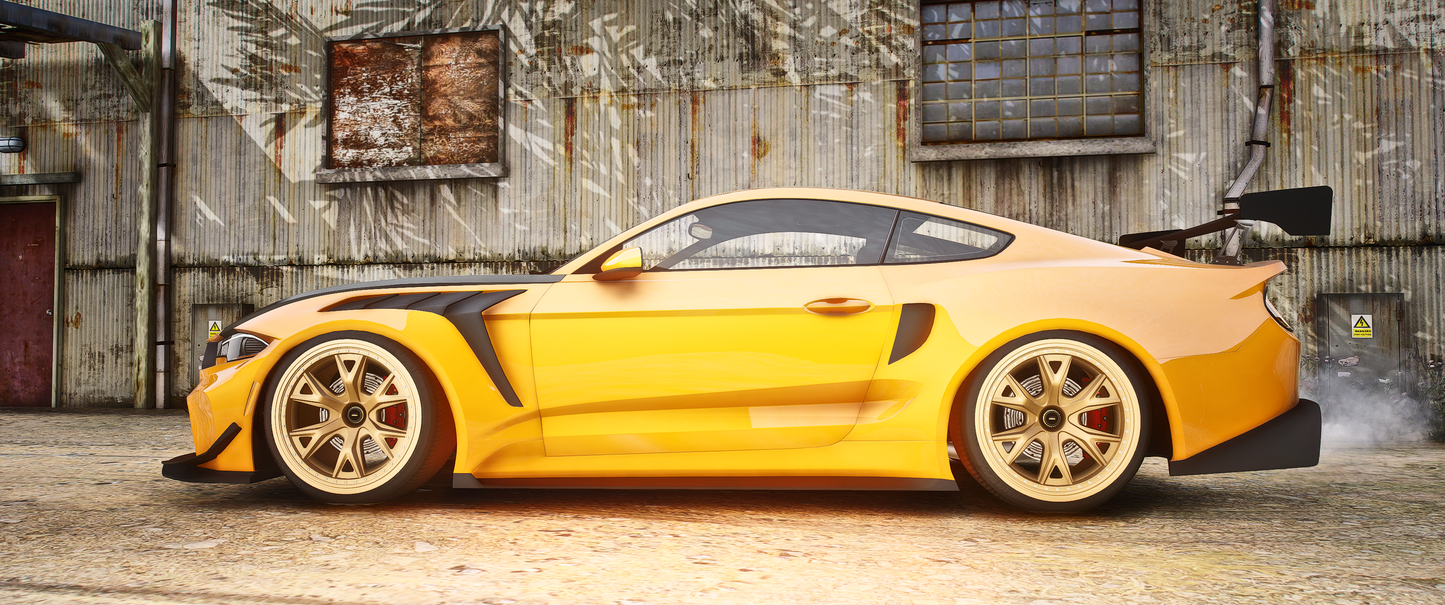 (Lore Friendly) Vapid Dominator GT CTX C3 (Addon Sound + 41 Tuning Parts)