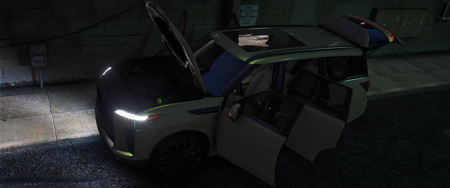 (Debagded + Badged) Infiniti QX80 Autograph 2025