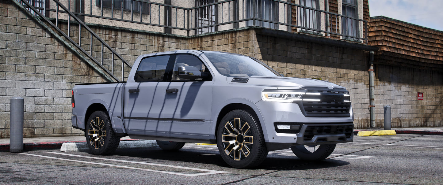 (Debadged + Badged) Dodge Ram Charger 2025