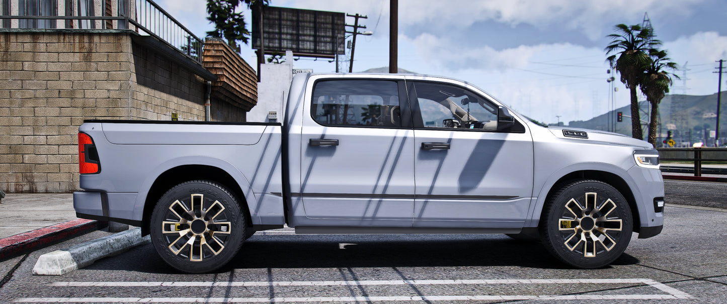 (Debadged + Badged) Dodge Ram Charger 2025