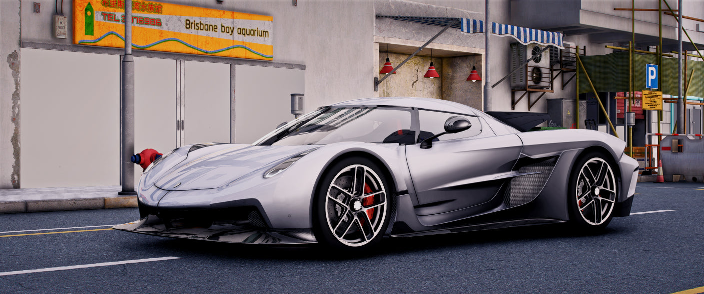 (Debadged + Badged) Koenigsegg Jesko Absolut 2021