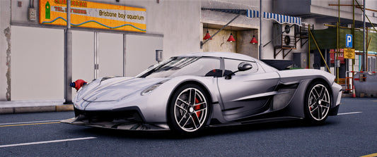 (Debadged + Badged) Koenigsegg Jesko Absolut 2021