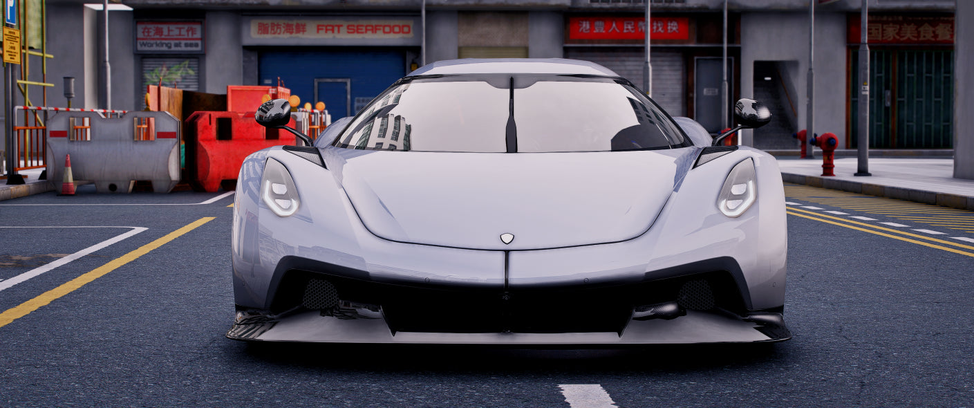 (Debadged + Badged) Koenigsegg Jesko Absolut 2021