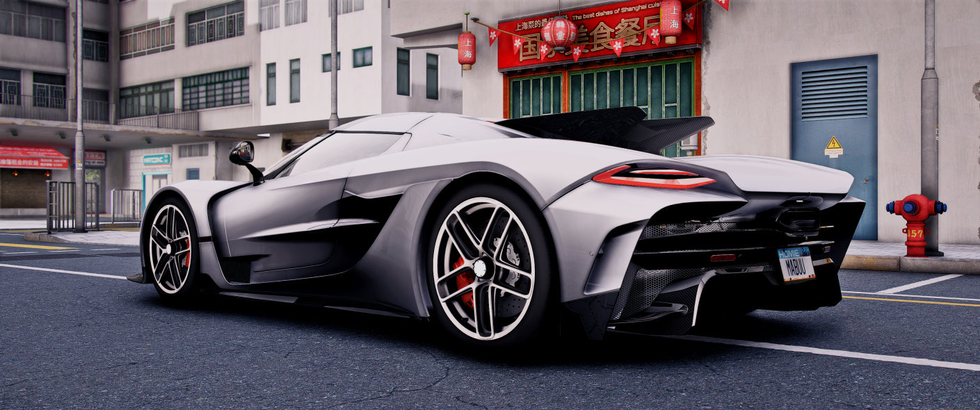 (Debadged + Badged) Koenigsegg Jesko Absolut 2021